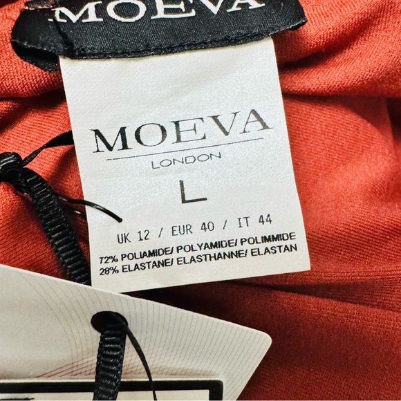 MOEVA Brown One-Shoulder Cut-Out Swimsuit - Picture 4 of 5